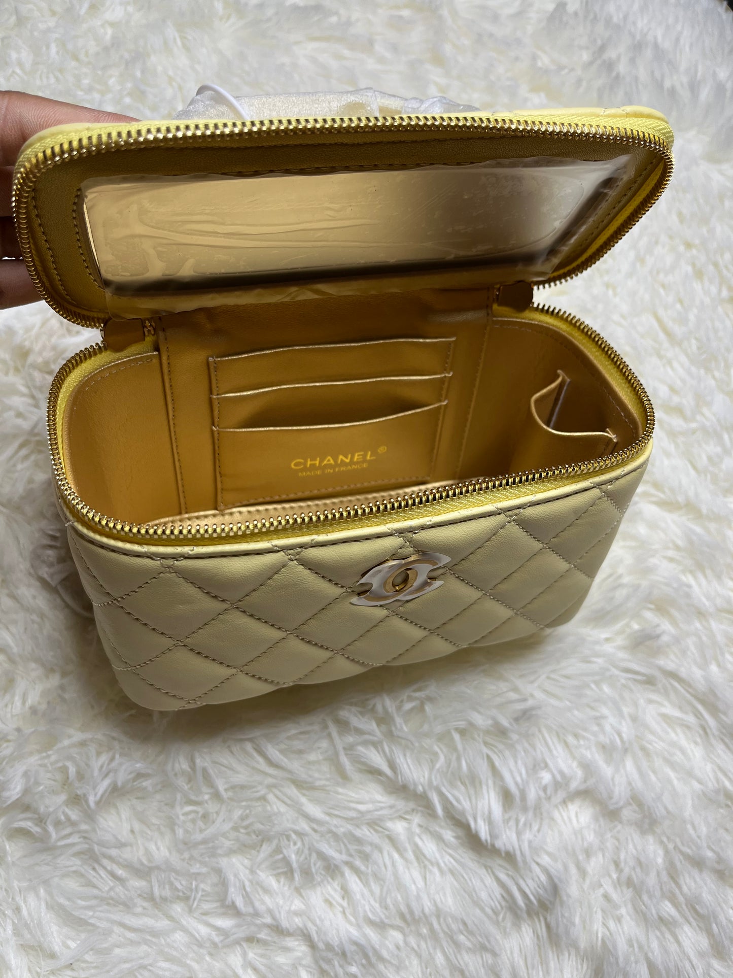 Yellow CC Bag W/Handle (on-hand)
