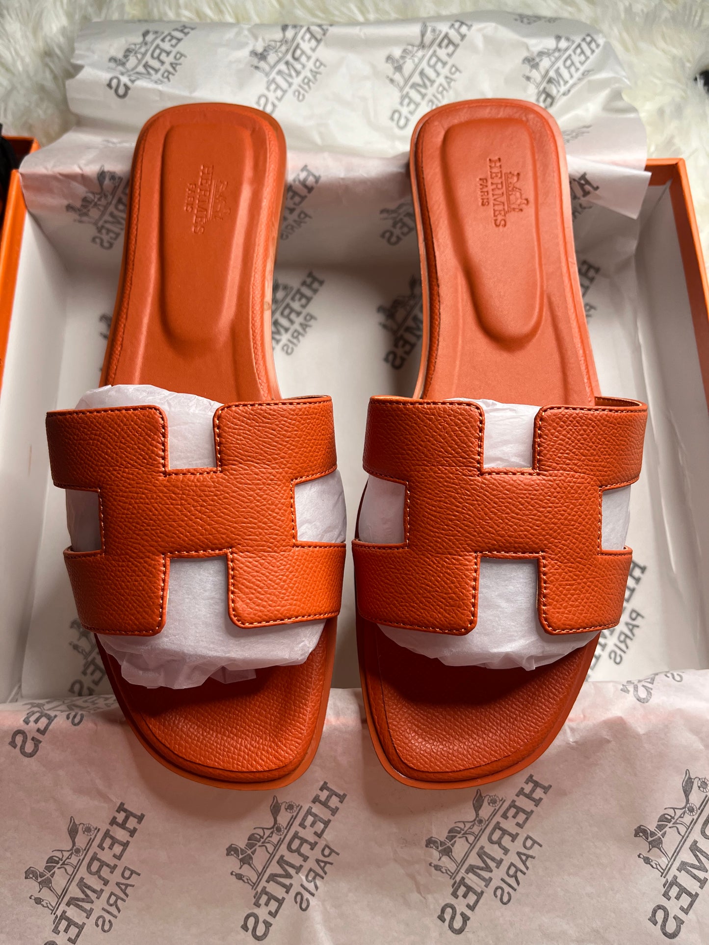 Orange Oran Sandals (pre-order)