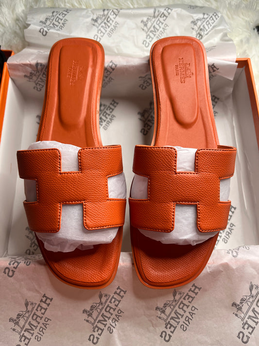 Orange Oran Sandals (pre-order)